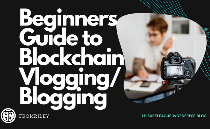 Beginners Guide to Blockchain Vlogging & Blogging